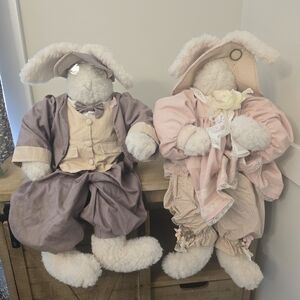 Adorable Pink and Purple Bunny Costume Set
